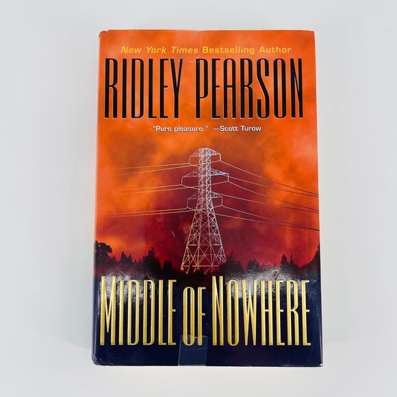 Middle of Nowhere novel, hardcover book by Ridley Pearson - Good Used Condition - Picture 1 of 12